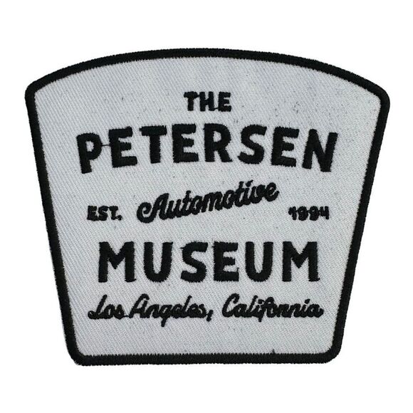 The Peterson Automotive Museum Embroidered Patch - Picture 1 of 4